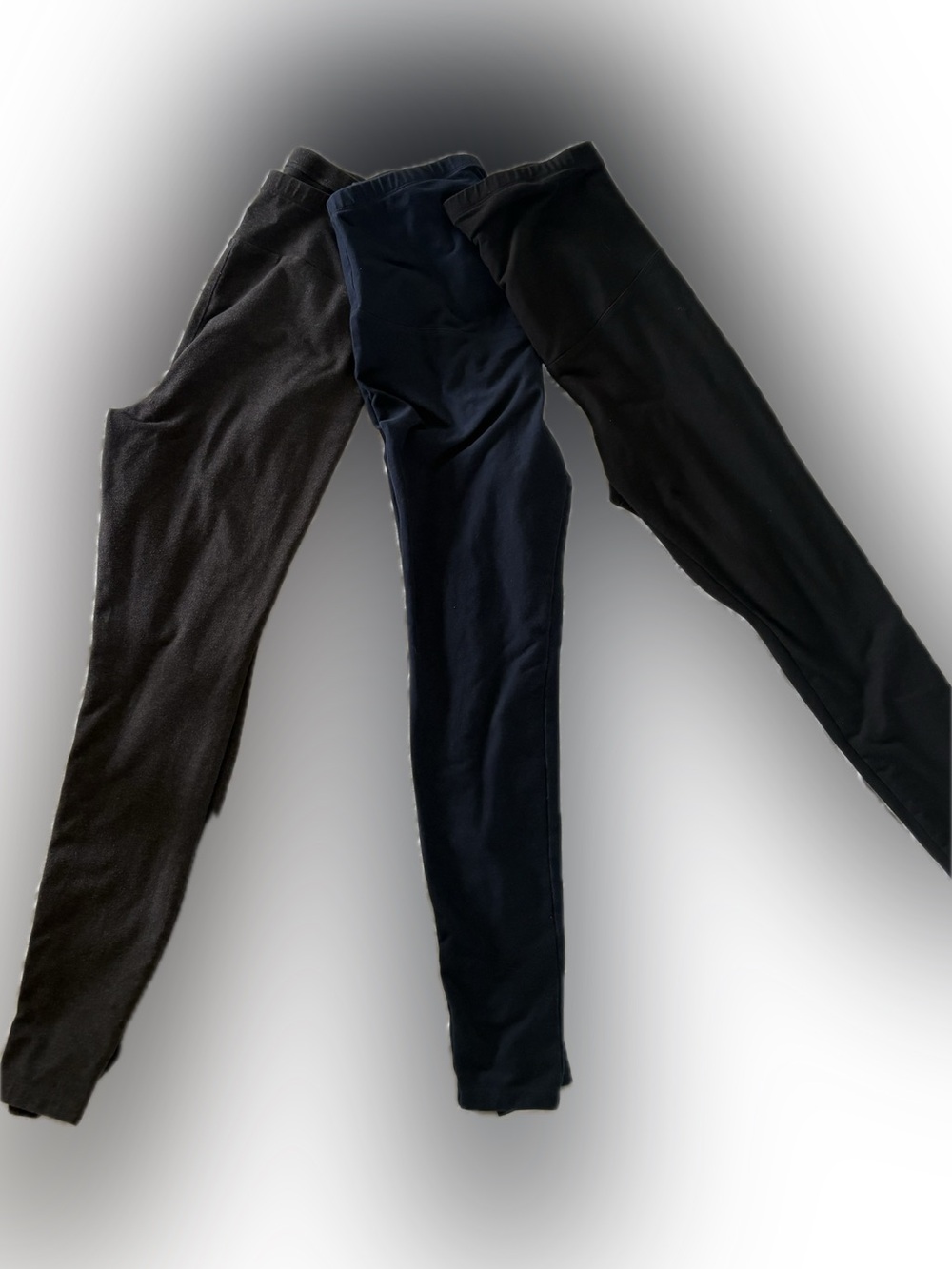 Title:
Old Navy Maternity Leggings Bundle | 3 Pairs | Medium | Gray Navy Black